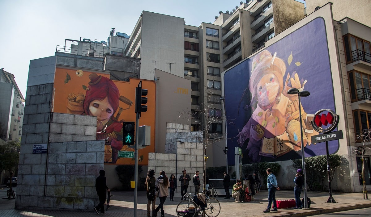 El Arte Urbano se toma Santiago con sus Murales