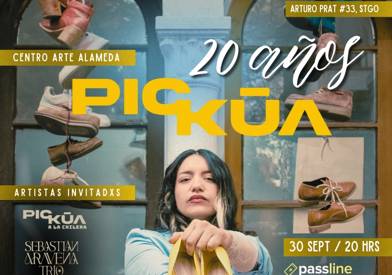 Concierto de la agrupación Pickúa en el escenario del Centro Arte Alameda