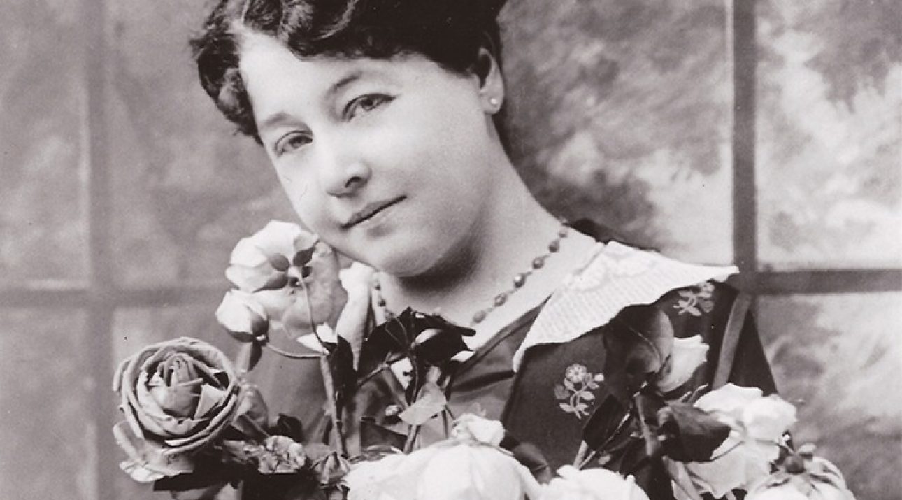 Cartel de la proyección de cortometrajes de Alice Guy en el Centro Cultural La Moneda