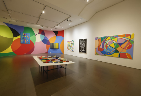 Autobiografía del color: circuitos y redes, de Graciela Hasper en Galería de Arte UC, Centro de Extensión UC, Santiago