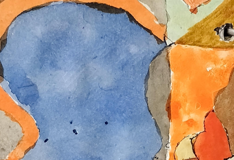 Dibujos y anotaciones de Alberto Cruz Covarrubias en el Museo Chileno de Arte Precolombino